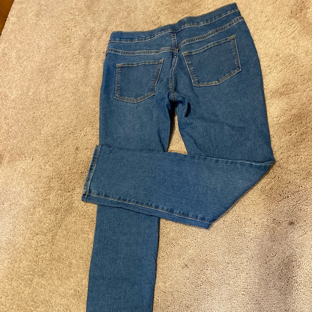 Old navy girls skinny Jean leggings. Size 14.